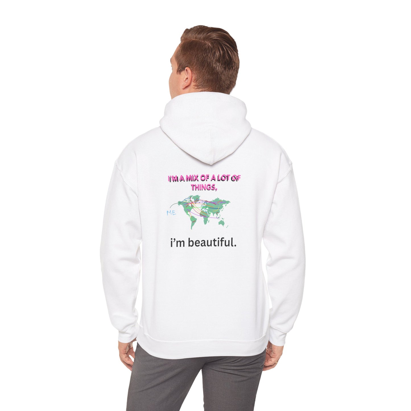 "i'm beautiful" Migration Monument Hoodie