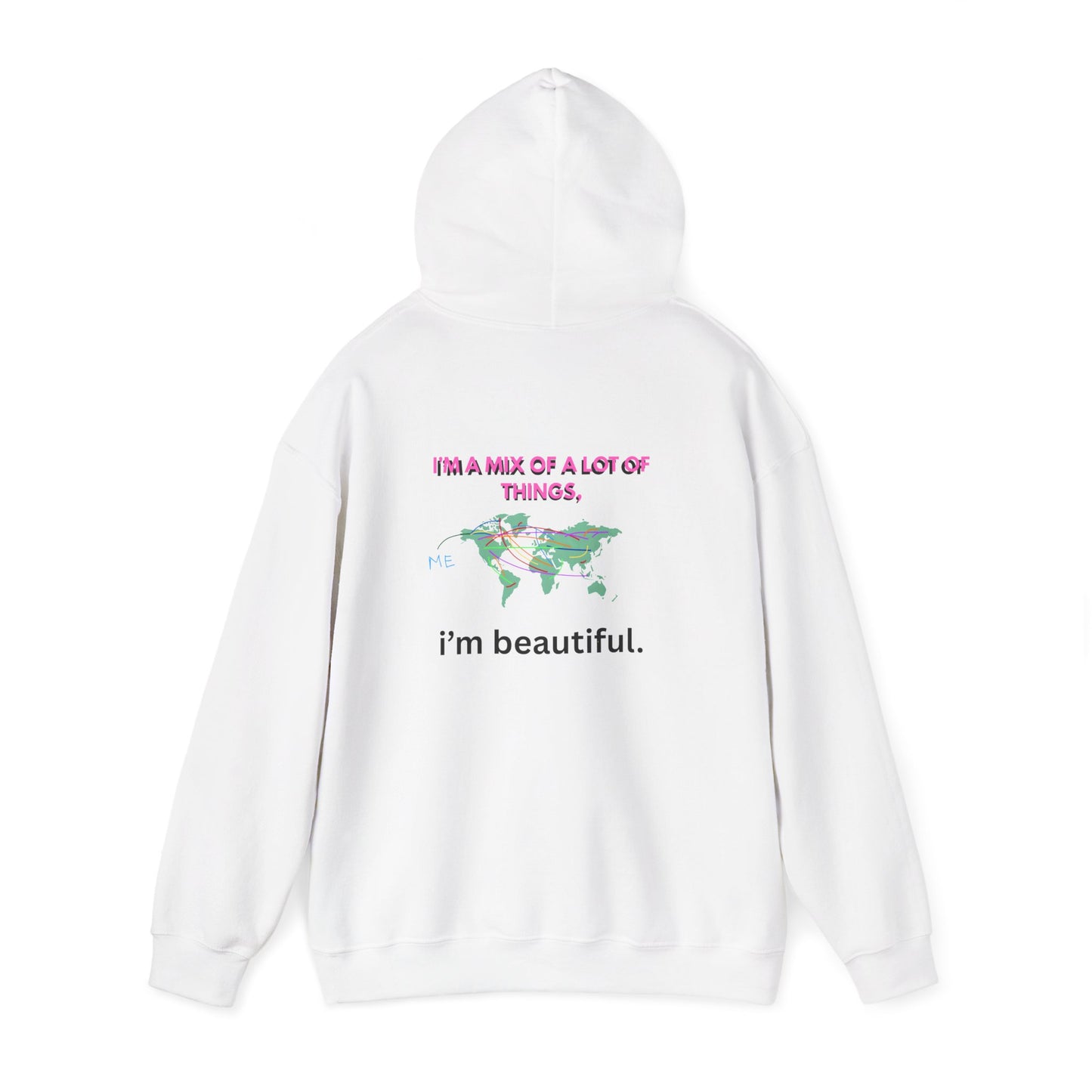 "i'm beautiful" Migration Monument Hoodie