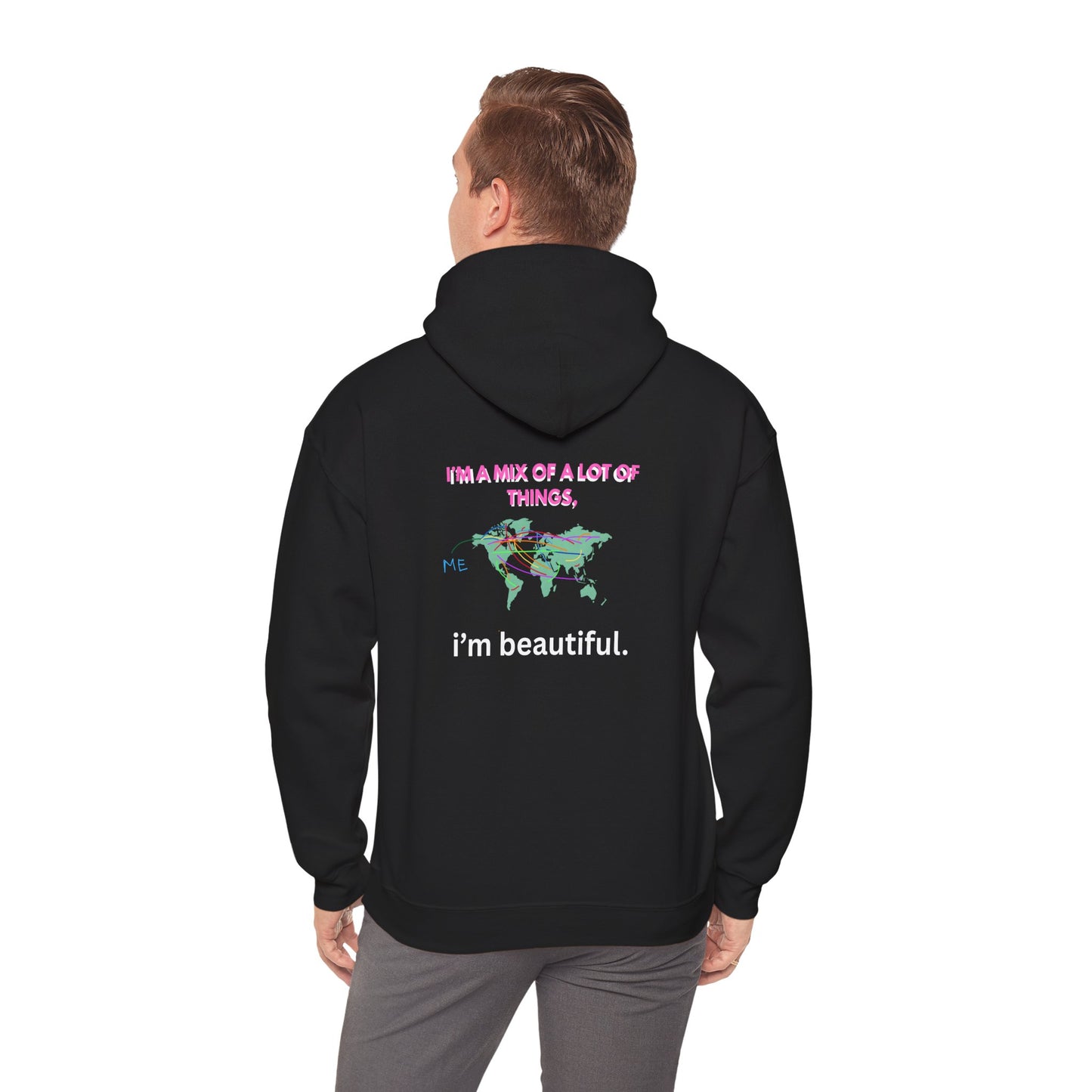 "i'm beautiful" Migration Monument Hoodie